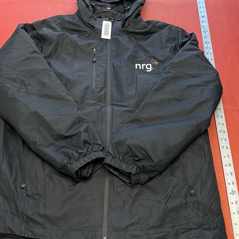 NRG Port Authority black jacket waterproof
